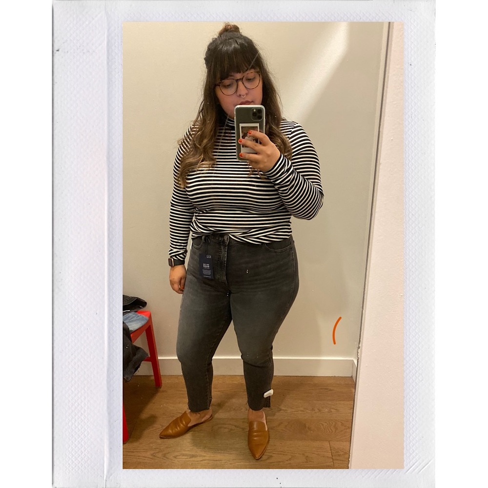Gap High Rise Cigarette Jeans